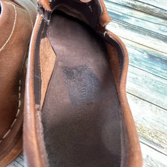 Cole Haan Loafers Mens Size 12M Brown Leather Slip On Split Toe Dress Shoes - Picture 5 of 14